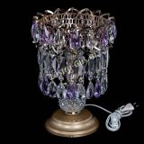Настольная лампа Астра №1 фиолетовая в Новокузнецке Настольная лампа Астра №1 фиолетовая в Новокузнецке
