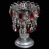 Настольная лампа Астра №1 красная в Новокузнецке Настольная лампа Астра №1 красная в Новокузнецке