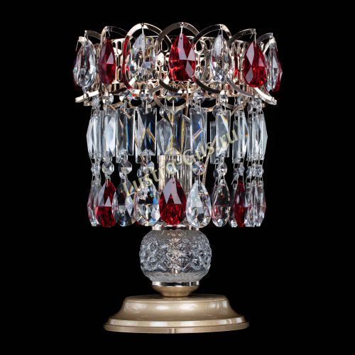 Настольная лампа Астра №1 красная в Новокузнецке Настольная лампа Астра №1 красная в Новокузнецке