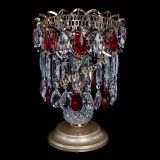 Настольная лампа Астра №1 красная в Новокузнецке Настольная лампа Астра №1 красная в Новокузнецке