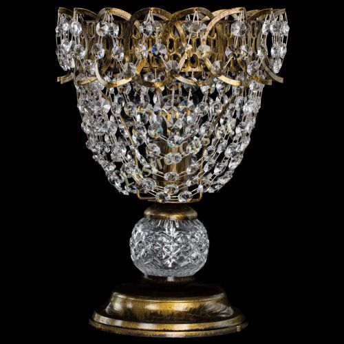 Настольная лампа Астра ажур №1 под бронзу в Новокузнецке Настольная лампа Астра ажур №1 под бронзу в Новокузнецке