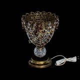 Настольная лампа Астра ажур №1 под бронзу Чайная в Новокузнецке