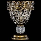 Настольная лампа Астра ажур №1 под бронзу Черная в Новокузнецке