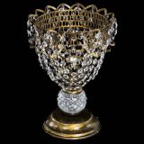 Настольная лампа Астра ажур №1 под бронзу Черная в Новокузнецке