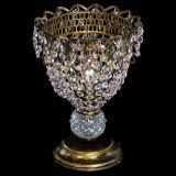 Настольная лампа Астра ажур №1 под бронзу Розовая в Новокузнецке