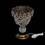 Настольная лампа Астра ажур №1 под бронзу Розовая в Новокузнецке