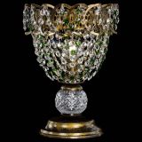 Настольная лампа Астра ажур №1 под бронзу Зеленая в Новокузнецке Настольная лампа Астра ажур №1 под бронзу Зеленая в Новокузнецке