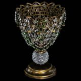 Настольная лампа Астра ажур №1 под бронзу Зеленая в Новокузнецке Настольная лампа Астра ажур №1 под бронзу Зеленая в Новокузнецке