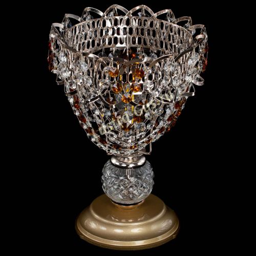 Настольная лампа Астра ажур №1 в Новокузнецке Гусь Хрустальный