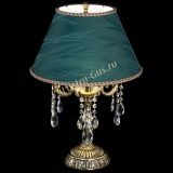 Бронзовая настольная лампа Аврора №3 Баден с абажуром в Новокузнецке Бронзовая настольная лампа Аврора №3 Баден с абажуром в Новокузнецке