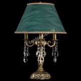 Бронзовая настольная лампа Аврора №3 Баден с абажуром в Новокузнецке Бронзовая настольная лампа Аврора №3 Баден с абажуром в Новокузнецке