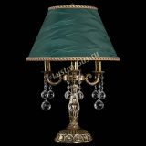 Бронзовая настольная лампа Аврора №3 Шар с абажуром в Новокузнецке