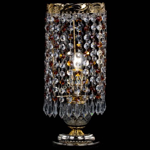 Настольная лампа Диана Карандаш чайная в Новокузнецке Гусь Хрустальный