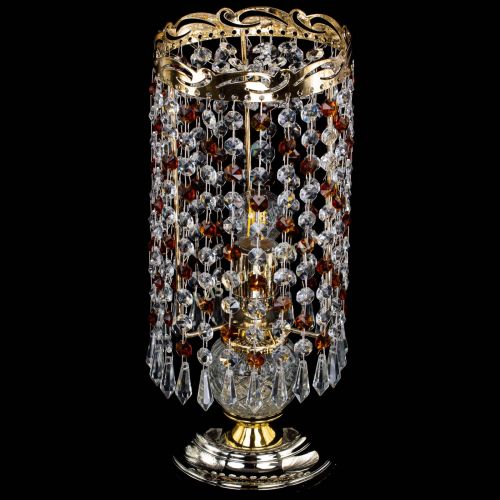 Настольная лампа Диана Карандаш чайная в Новокузнецке Гусь Хрустальный