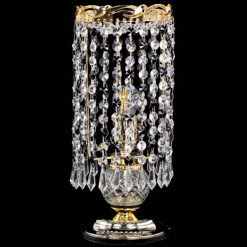 Настольная лампа Диана Карандаш черная в Новокузнецке Гусь Хрустальный