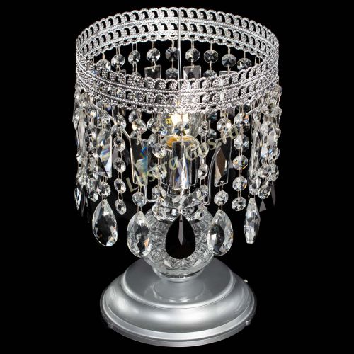 Настольная лампа Флоренция №1 черная в Новокузнецке Гусь Хрустальный