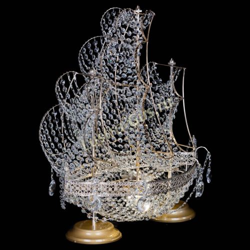 Настольная лампа Каравелла Венеция в Новокузнецке Гусь Хрустальный