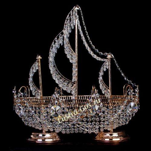 Настольная лампа Каравелла в Новокузнецке Гусь Хрустальный