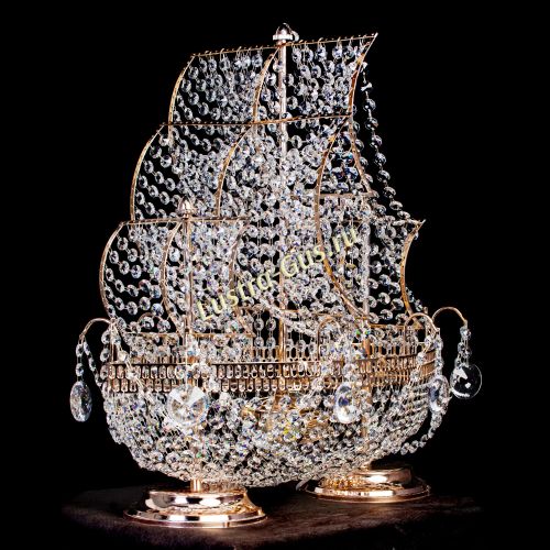 Настольная лампа Каравелла в Новокузнецке Гусь Хрустальный