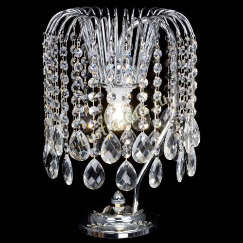 Лампа настольная Каскад Баден в Новокузнецке Гусь Хрустальный