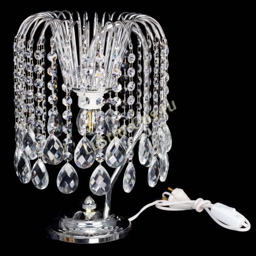 Лампа настольная Каскад Баден в Новокузнецке Гусь Хрустальный