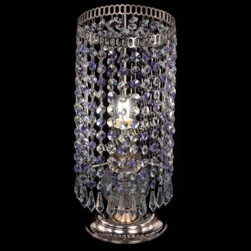 Настольная лампа Кольцо с карандашами фиолетовая в Новокузнецке Гусь Хрустальный