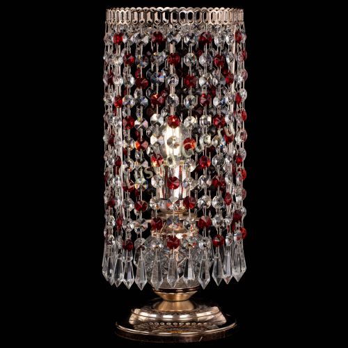 Настольная лампа Кольцо с карандашами красная в Новокузнецке Гусь Хрустальный