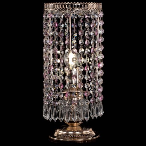 Настольная лампа Кольцо с карандашами розовая в Новокузнецке Гусь Хрустальный