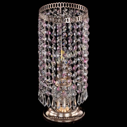 Настольная лампа Кольцо с карандашами розовая в Новокузнецке Гусь Хрустальный