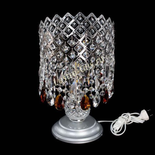 Настольная лампа Корона №1 чайная в Новокузнецке Гусь Хрустальный