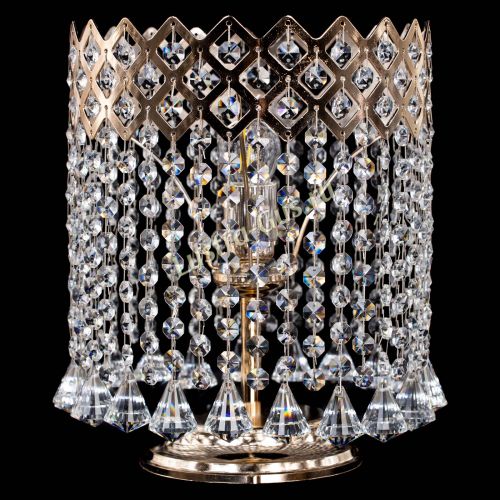 Лампа настольная Корона №3 конус в Новокузнецке Гусь Хрустальный