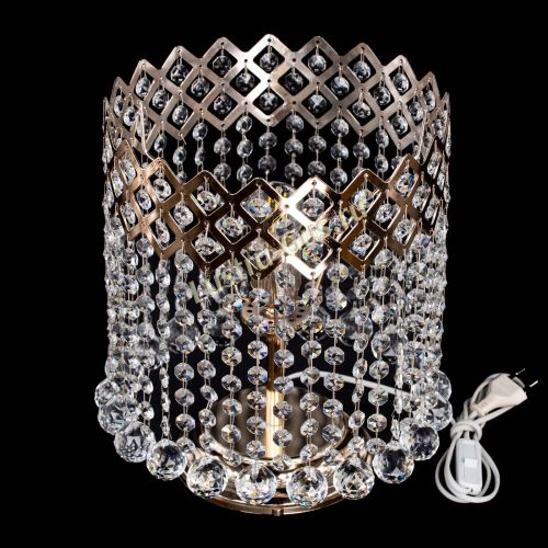 Лампа настольная Корона №3 шар в Новокузнецке Гусь Хрустальный