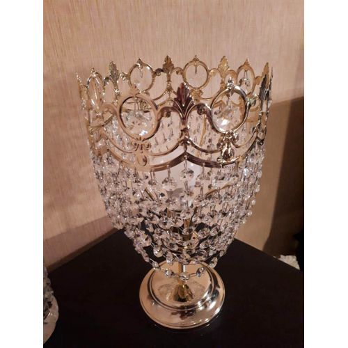 Настольная лампа Корона Элегант Тюльпан в Новокузнецке Гусь Хрустальный