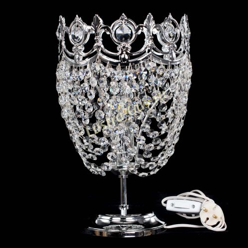 Настольная лампа Корона Элегант Тюльпан в Новокузнецке Гусь Хрустальный