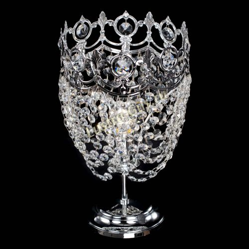 Настольная лампа Корона Элегант Тюльпан в Новокузнецке Гусь Хрустальный