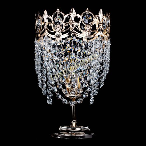 Настольная лампа Корона Элегант Тюльпан в Новокузнецке Гусь Хрустальный