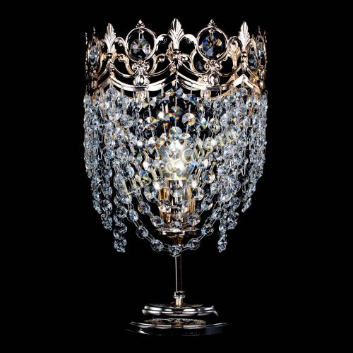 Настольная лампа Корона Элегант Тюльпан в Новокузнецке Гусь Хрустальный