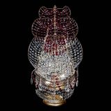 Настольная лампа Корвет № 2 Венеция красный в Новокузнецке Настольная лампа Корвет № 2 Венеция красный в Новокузнецке