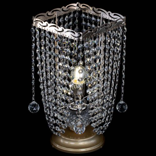 Настольная лампа Квадрат лепестки в Новокузнецке Гусь Хрустальный