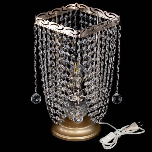 Настольная лампа Квадрат лепестки в Новокузнецке Гусь Хрустальный