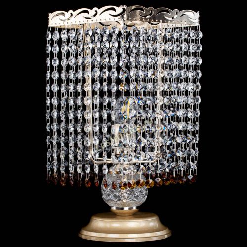 Настольная лампа Квадрат оптикон №1 чайная в Новокузнецке Гусь Хрустальный