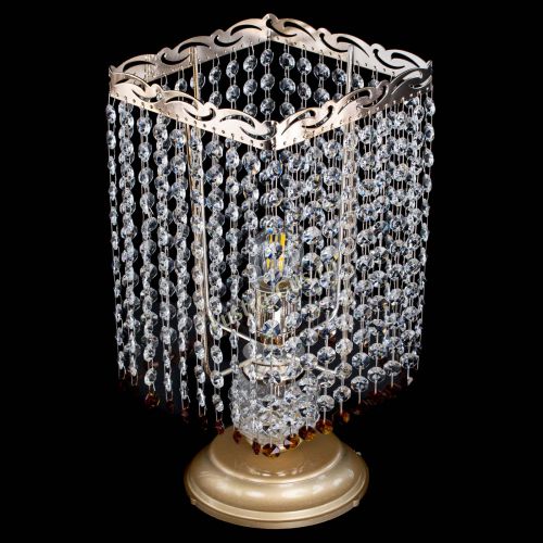 Настольная лампа Квадрат оптикон №1 чайная в Новокузнецке Гусь Хрустальный