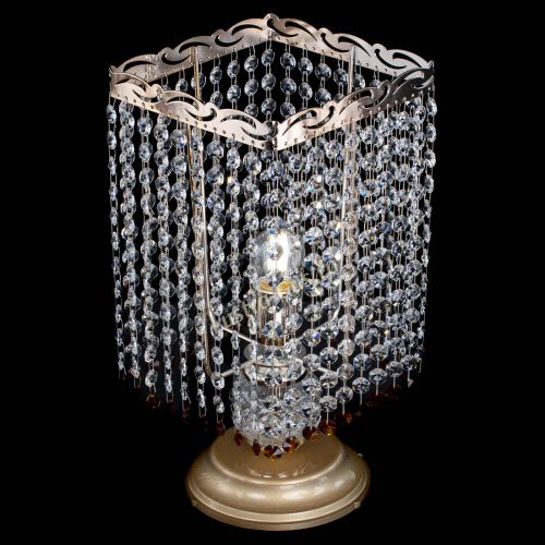 Настольная лампа Квадрат оптикон №1 чайная в Новокузнецке Гусь Хрустальный