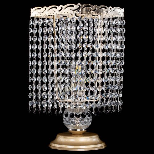 Настольная лампа Квадрат оптикон №1 черная в Новокузнецке Гусь Хрустальный