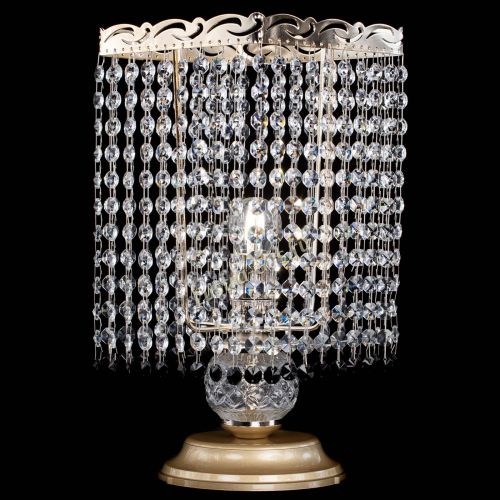 Настольная лампа Квадрат оптикон №1 черная в Новокузнецке Гусь Хрустальный