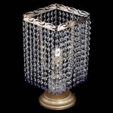 Настольная лампа Квадрат оптикон №1 фиолетовая в Новокузнецке