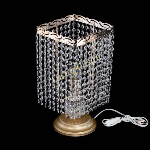 Настольная лампа Квадрат оптикон №1 в Новокузнецке Гусь Хрустальный