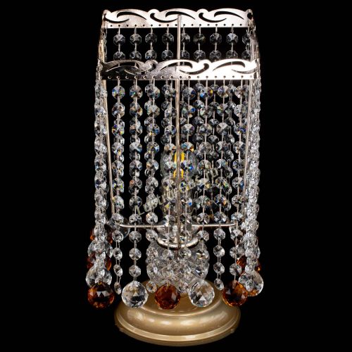 Настольная лампа Квадрат шар чайная в Новокузнецке Гусь Хрустальный