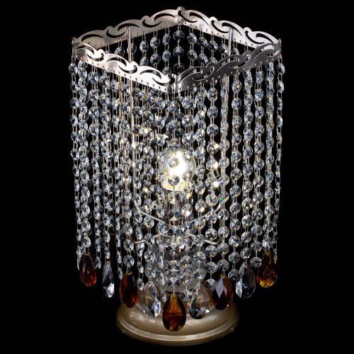 Настольная лампа Квадрат журавлик чайная в Новокузнецке Гусь Хрустальный