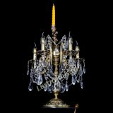 Бронзовая настольная лампа Луиза №5/2 журавлик в Новокузнецке Бронзовая настольная лампа Луиза №5/2 журавлик в Новокузнецке